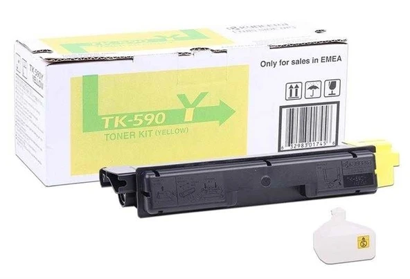 Tonersepeti Kyocera Mita TK-590 Sarı  Toner ürün görseli 1