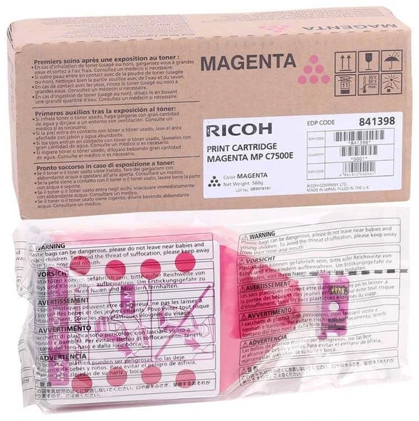 Tonersepeti Ricoh Aficio MP-C6000 Kırmızı  Fotokopi Toner ürün görseli 1