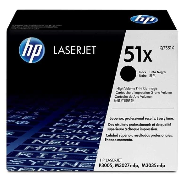 Tonersepeti Hp 51X-Q7551X  Toner ürün görseli 1