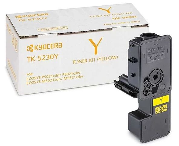 Tonersepeti Kyocera Mita TK-5230  Sarı Toner ürün görseli 1