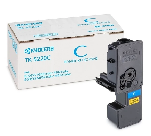 Tonersepeti Kyocera Mita TK-5220 Mavi  Toner ürün görseli 1