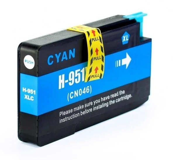 Tonersepeti Hp 951XL-CN046AE Muadil Mavi Kartuş ürün görseli 1