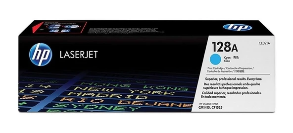Tonersepeti Hp 128A-CE321A  Mavi Toner ürün görseli 1