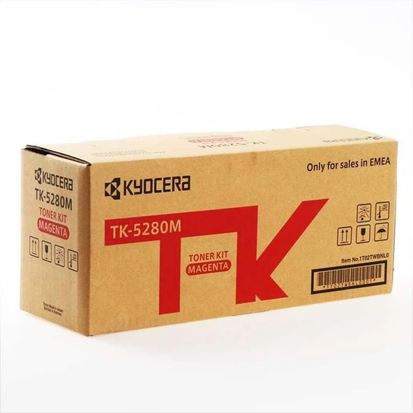 Tonersepeti Kyocera TK-5280M Kırmızı  Toner P6235cdn P6635cidn ürün görseli 1