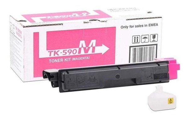 Tonersepeti Kyocera Mita TK-590 Kırmızı  Toner ürün görseli 1