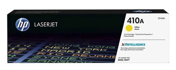 Tonersepeti Hp 410A-CF412A Sarı  Toner ürün görseli 1