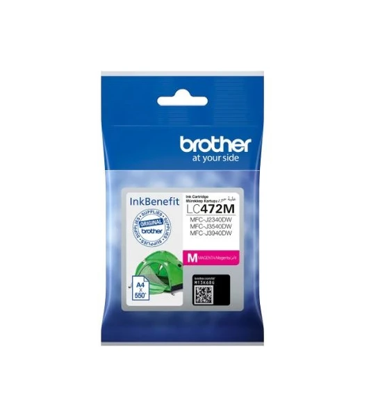 Tonersepeti Brother LC472M Orijinal Kırmızı Kartuş ürün görseli 1