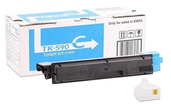 Tonersepeti Kyocera Mita TK-590 Mavi  Toner ürün görseli 1