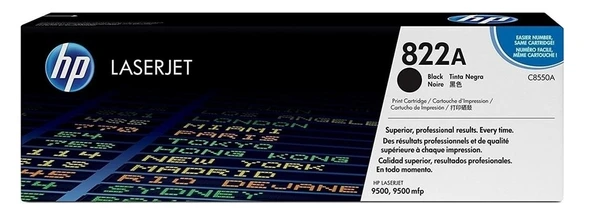 Tonersepeti Hp 822A-C8550A  Siyah Toner ürün görseli 1