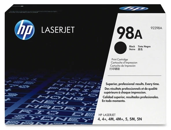 Tonersepeti Hp 98A 92298A  Toner ürün görseli 1