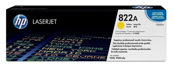 Tonersepeti Hp 822A-C8552A  Sarı Toner ürün görseli 1