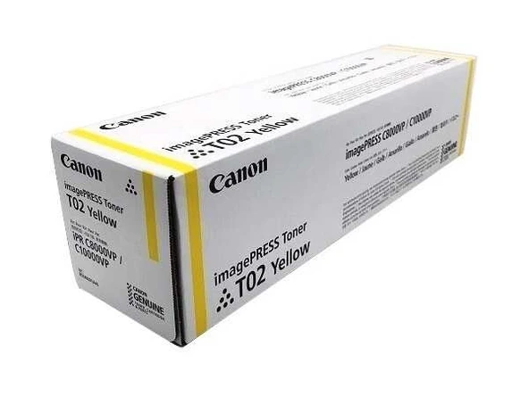 Tonersepeti Canon T02 Sarı  Toner 8532B001 ürün görseli 1