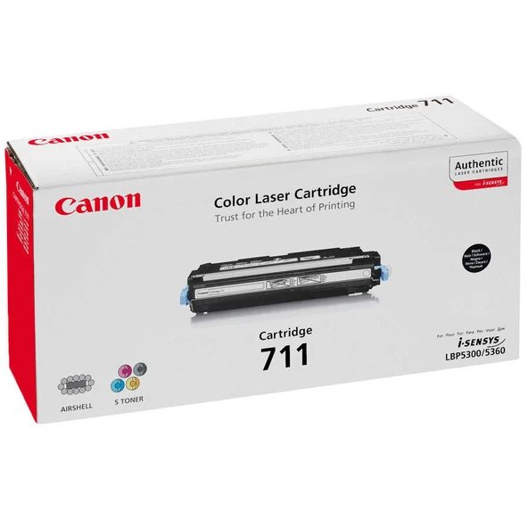 Tonersepeti Canon CRG-711 Siyah  Toner ürün görseli 1