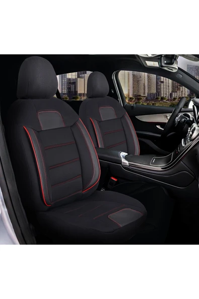 Z&C MAXTECH Renault Clio 1 Araçlara Uyumlu Tam Takım Özel Tasarım Oto Koltuk Kılıfı Seti   ABk204 ürün görseli 1