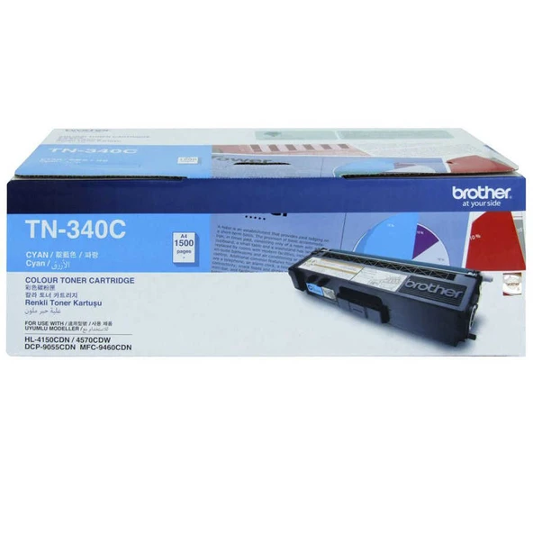 Tonersepeti Brother TN-340 Mavi  Toner ürün görseli 1
