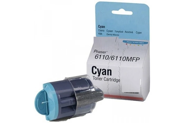 Tonersepeti Xerox Phaser 6110 Mavi Muadil Toner ürün görseli 1