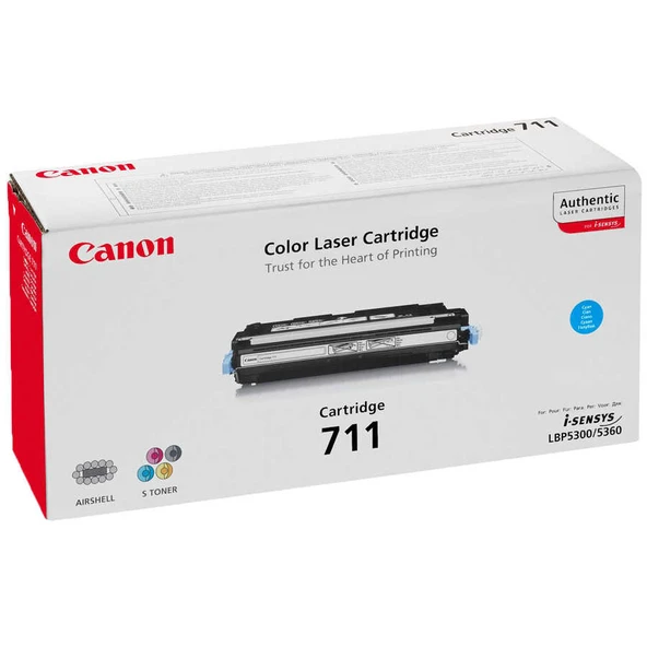 Tonersepeti Canon CRG-711 Mavi  Toner ürün görseli 1