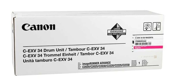 Tonersepeti Canon C-EXV-34 Kırmızı  Fotokopi Drum Ünitesi ürün görseli 1