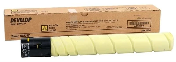 Tonersepeti Develop TN-221 Sarı  Fotokopi Toner ürün görseli 1