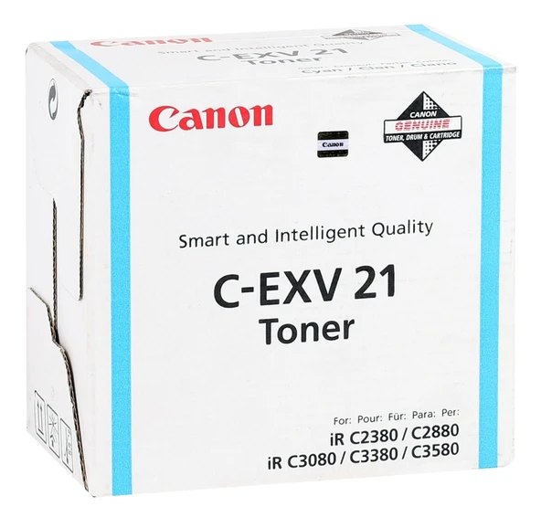 Tonersepeti Canon C-EXV-21  Mavi Fotokopi Toner ürün görseli 1
