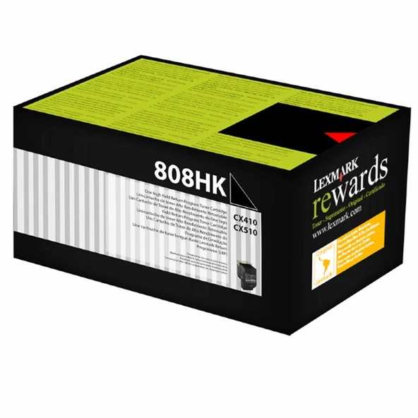 Tonersepeti Lexmark CX410-80C8HK0 Siyah  Toner Y.K ürün görseli 1