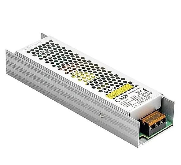 Cata Ct-2578 30 Amper Adaptör Klemensli Şerit Led Trafosu 360W Slim Model ürün görseli 1