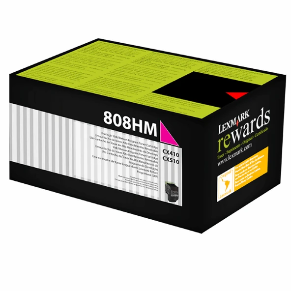 Tonersepeti Lexmark CX410-80C8HM0 Kırmızı  Toner Y.K ürün görseli 1