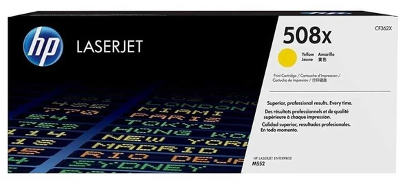 Tonersepeti Hp 508X-CF362X Sarı  Toner Y.K ürün görseli 1