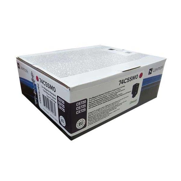 Tonersepeti Lexmark -74C5SM0 Kırmızı  Toner ürün görseli 1