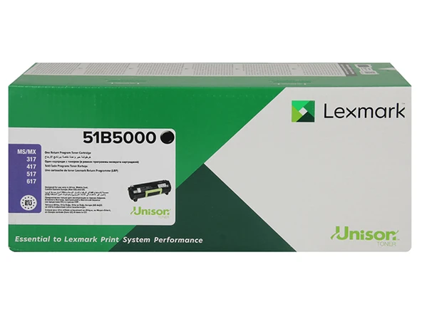 Tonersepeti Lexmark MS317-51B5H00  Toner Y.K ürün görseli 1