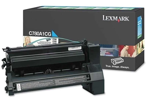 Tonersepeti Lexmark C782-C780A1CG Mavi  Toner ürün görseli 1