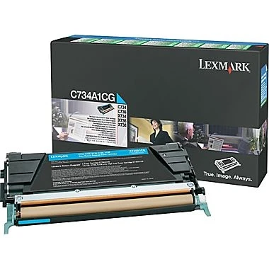 Tonersepeti Lexmark C734-C734A1CG Mavi  Toner ürün görseli 1