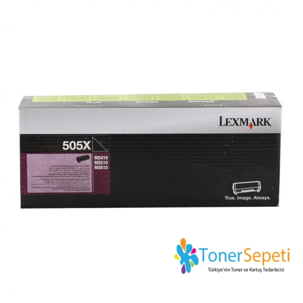 Tonersepeti Lexmark 505X-50F5X00  Toner 10K. ürün görseli 1