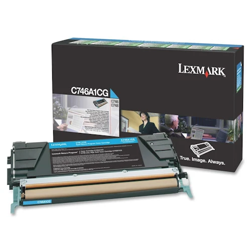 Tonersepeti Lexmark C746-C746A1CG Mavi  Toner ürün görseli 1