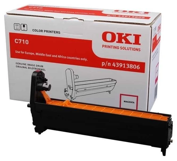 Tonersepeti Oki C710-43913806  Kırmızı Drum Ünitesi ürün görseli 1
