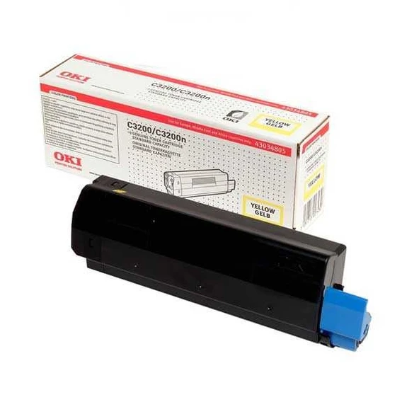 Tonersepeti Oki C3200-43034813  Sarı Toner ürün görseli 1