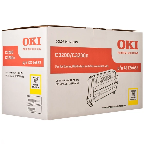 Tonersepeti Oki C3200-42126662  Sarı Drum Ünitesi ürün görseli 1