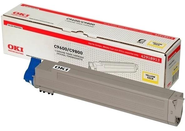 Tonersepeti Oki C9600-42918961 Sarı  Toner ürün görseli 1