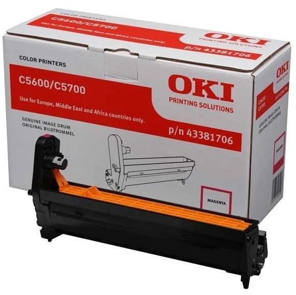 Tonersepeti Oki C5600-43381706  Kırmızı Drum Ünitesi ürün görseli 1
