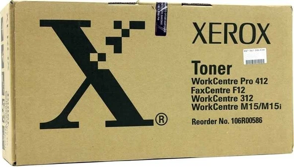 Tonersepeti Xerox Workcentre 312-106R00586  Toner ürün görseli 1