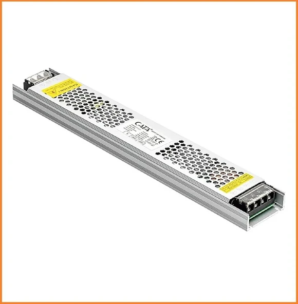 Ct-2571 40 Amper Adaptör Klemensli Şerit Led Trafosu 480W Slim Model ürün görseli 1