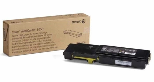 Tonersepeti Xerox WorkCentre 6655-106R02754 Sarı  Toner ürün görseli 1