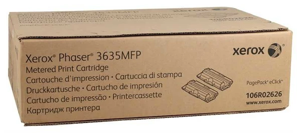 Tonersepeti Xerox Phaser 3635-106R02626  Toner 2'li Paket ürün görseli 1