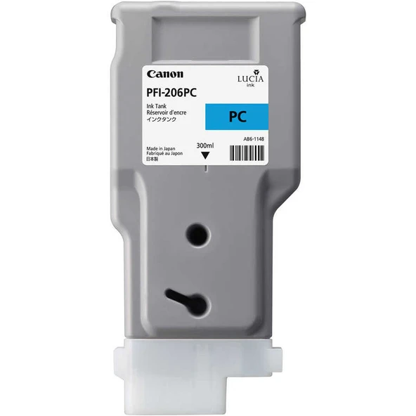 Tonersepeti Canon PFI-206PC  Foto Mavi Kartuş ürün görseli 1