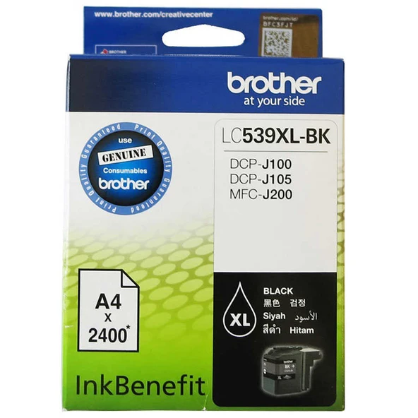 Tonersepeti Brother LC539XL Siyah  Kartuş ürün görseli 1