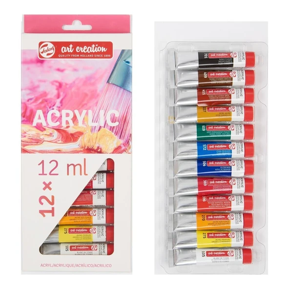 TALENS AC.EXPR.EXP ACR.SET 12X12ML AKRILIK ürün görseli 1
