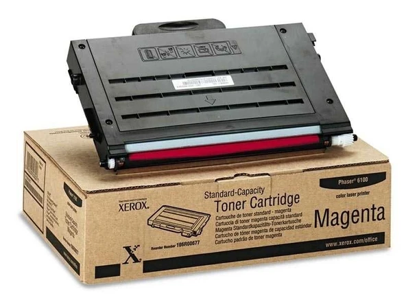 Tonersepeti Xerox Phaser 6100-106R00677  Kırmızı Toner ürün görseli 1