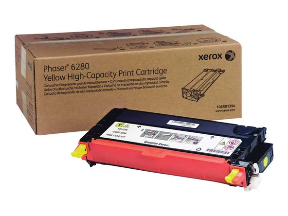 Tonersepeti Xerox 6280-106R01402 Sarı  Toner ürün görseli 1