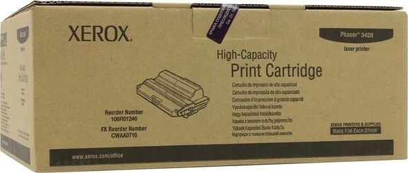 Tonersepeti Xerox Phaser 3428-106R01246  Toner Y.K. ürün görseli 1