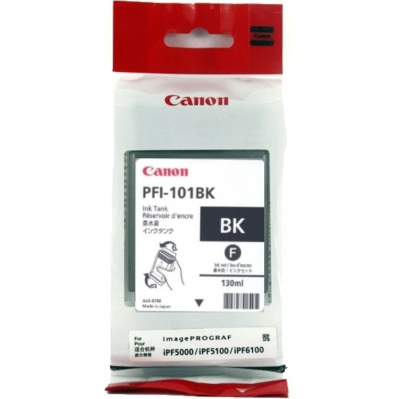 Tonersepeti Canon PFI-101BK Siyah  Kartuş ürün görseli 1